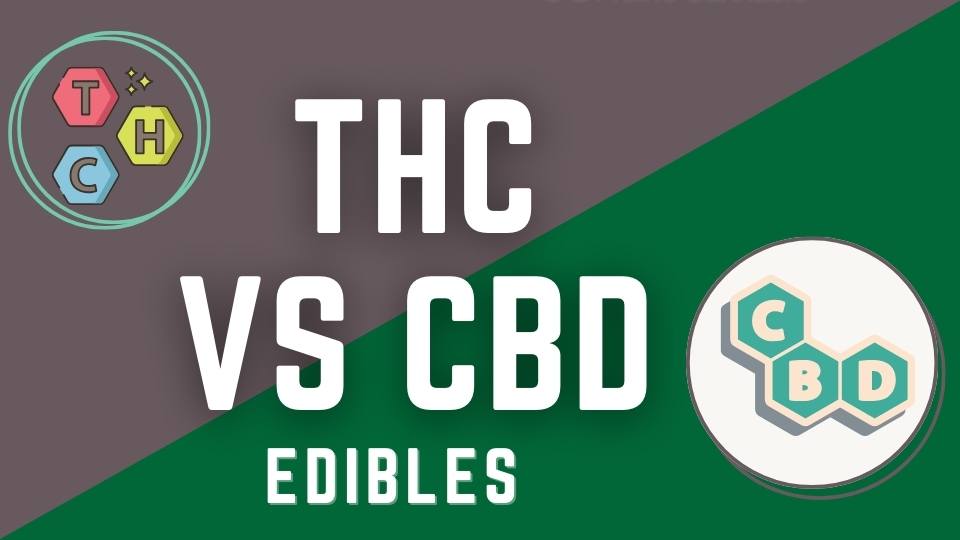 Prairie Cannabis THC vs CBD comparison graphic